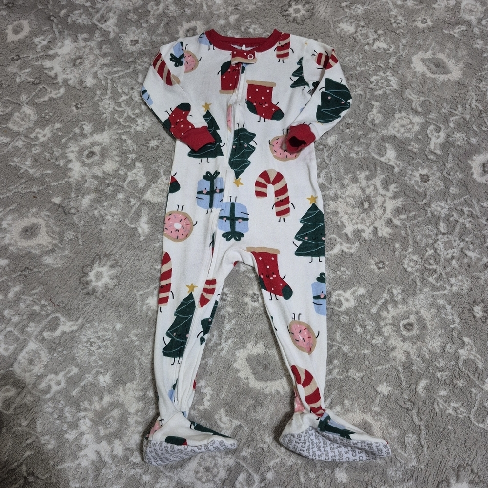 Carter's Unisex Christmas Cotton Sleeper Size 18M
